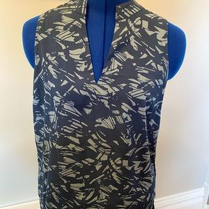Banana Republic XS Blue Sleeveless Top